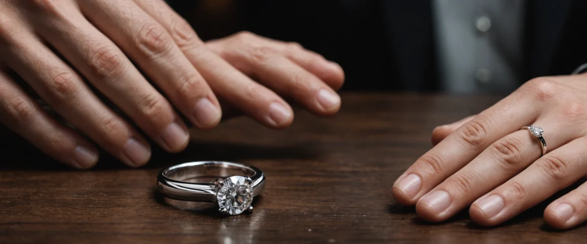 bague de fiance pour homme